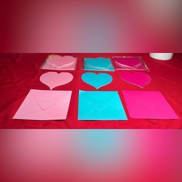 60+ NEW! “Love Notes” Envelopes & Cards 7 Styles Bundle NWT - Picture 7 of 11